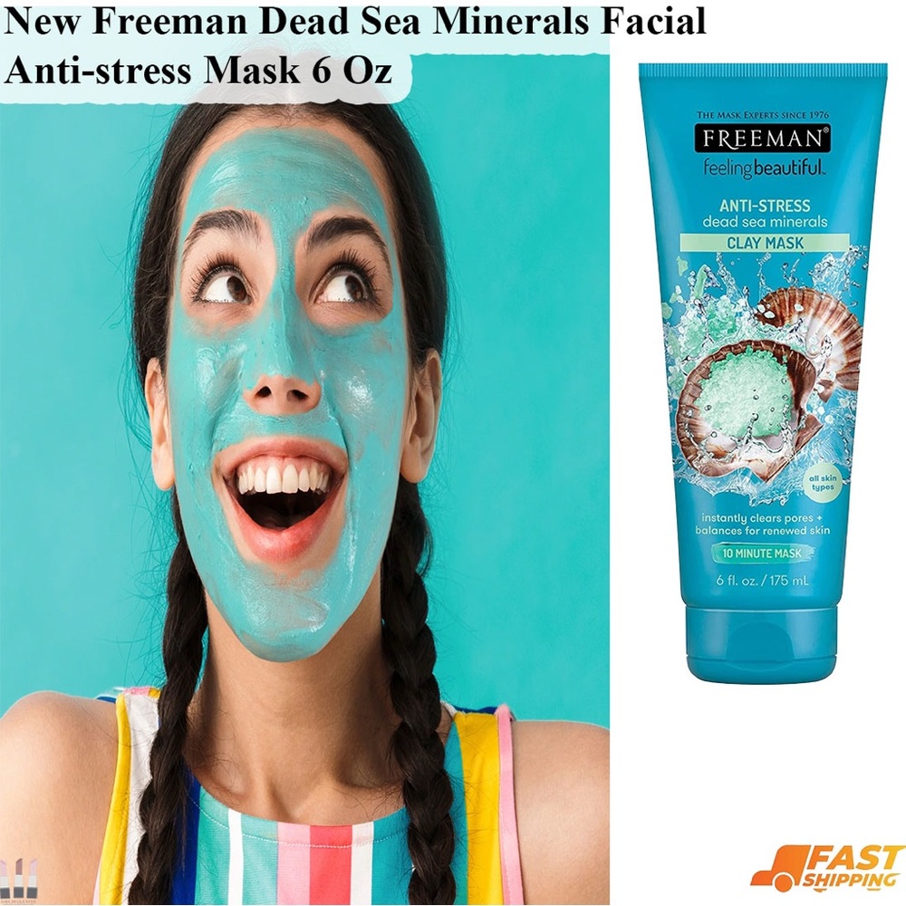 Dead Sea Minerals Facial Mask - Blue